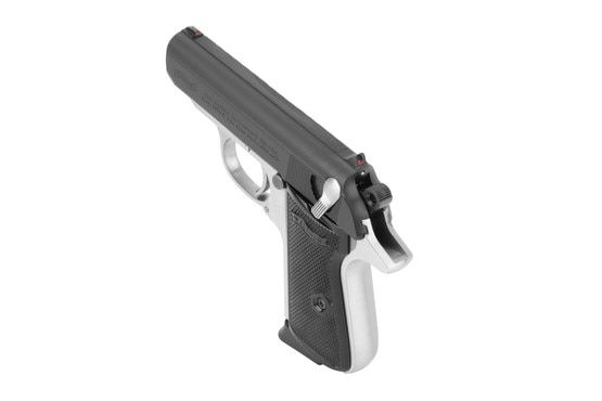 Walther PPK-S 380 pistol features a hammer fired design